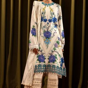 Unstitched Winter Linen 3 Piece Suit