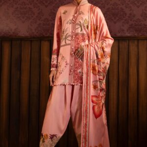 Unstitched Winter Linen 3 Piece Suit