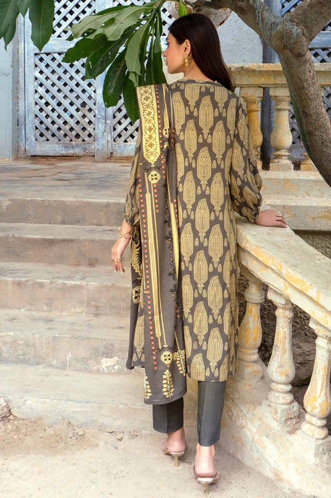 Unstitched 3 Piece Winter Collection - Image 3