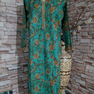 Stitched 2pc Premium Khaddar Winter Dress for Women | Khushnumaa | wku-0254
