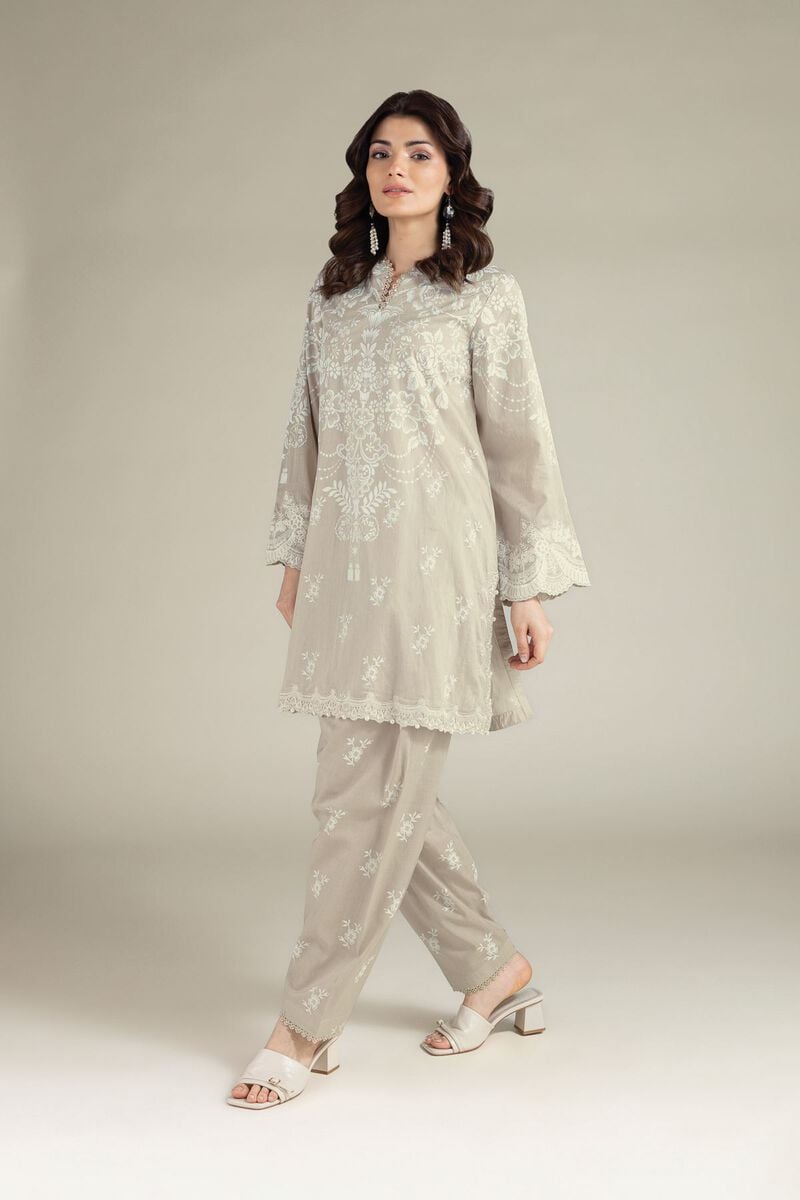 Embroidered | Lawn Lawn Tailored Set - Image 2