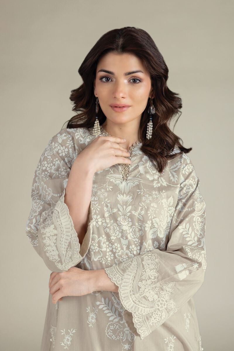 Embroidered | Lawn Lawn Tailored Set - Image 4